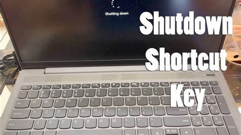 shutdown laptop