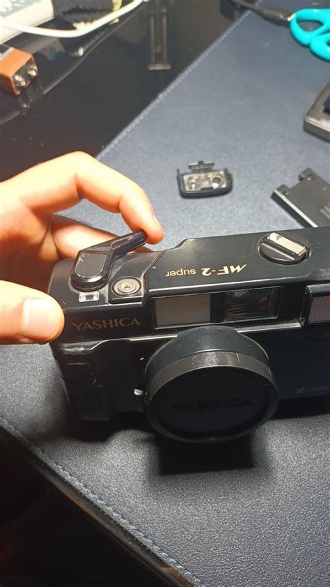 Shutter Button Stuck On Film Camera
