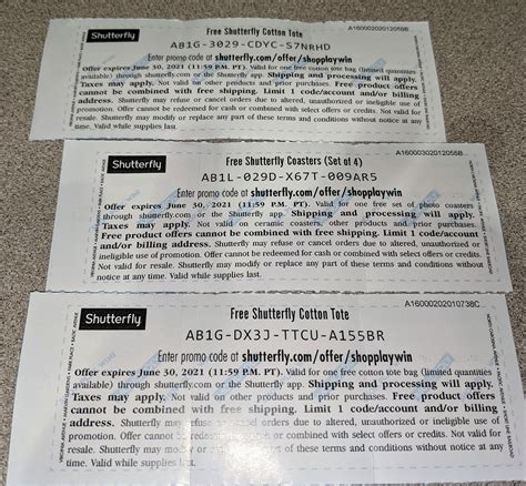 Shutterfly Code 2021