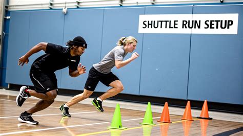 shuttle run test normering