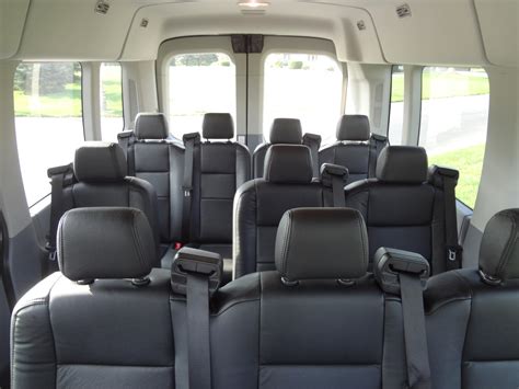 shuttle van interior