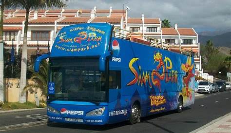 Siam Park Bus Tenerife 2018 YouTube