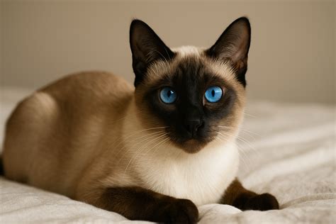 Elegant and Graceful Siamese Cat