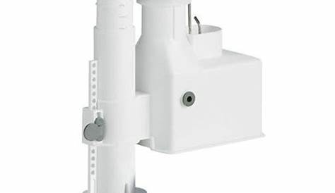 Siamp Unisyphon Adjustable Height Cistern Syphon 7 1/2 9
