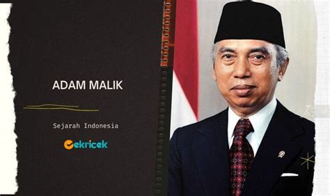 siapa itu adam malik