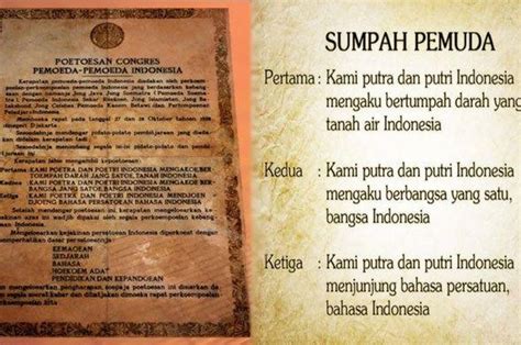 siapa yang menulis teks sumpah pemuda