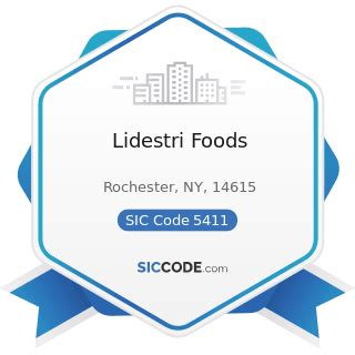 sic code 5413 - specialty food stores