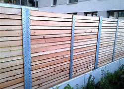 Sichtschutz Stahl Holz