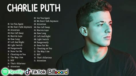 sick album all songs charlie puth