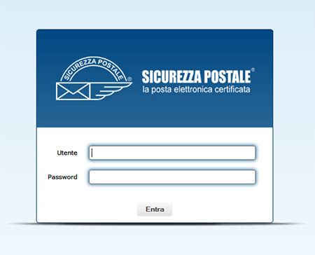 sicurezza postale webmail accedi