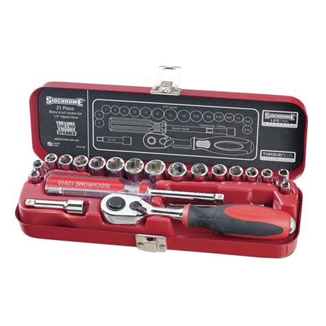 Sidchrome 60 Piece 1/4 & 1/2