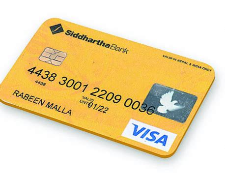 siddhartha bank online credit card