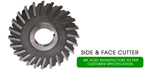 Side And Face Cutter
