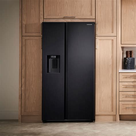 Side By Side Black Refrigerators