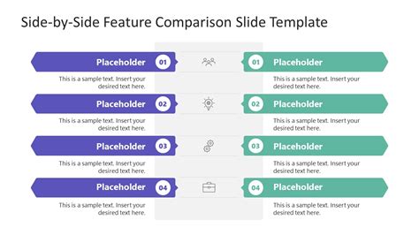 side by side comparison template powerpoint