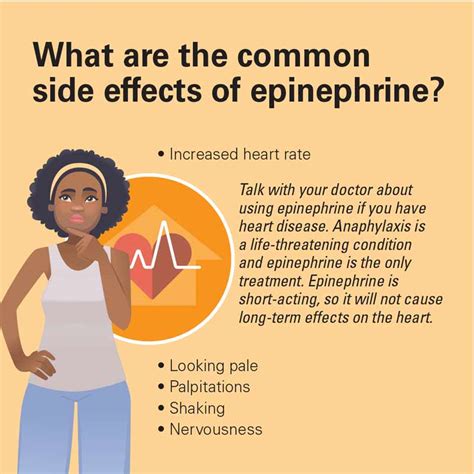 side effects and risks of epinephrine