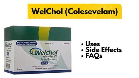 side effects of colesevelam hydrochloride