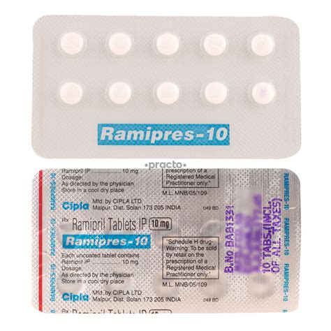 side effects of ramipril 10 mg