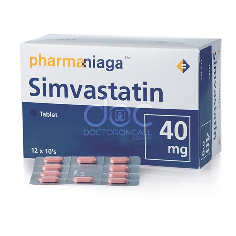 side effects simvastatin 40 mg