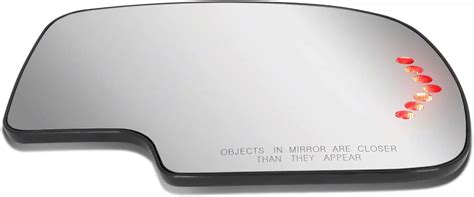 Side Mirror Glass Led