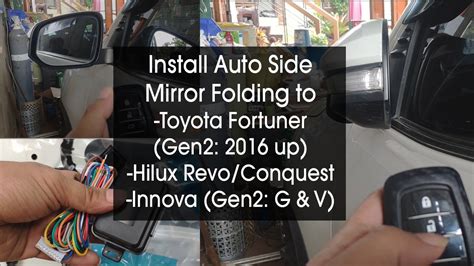 Side Mirror Installation