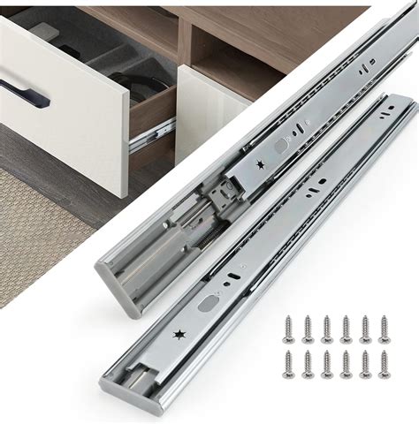 side mount drawer slides soft close