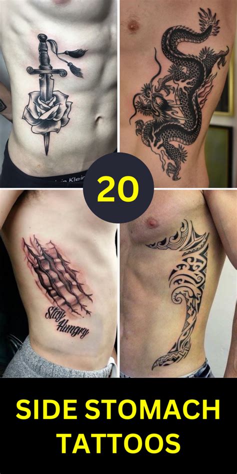 Side Of Belly Tattoos