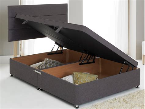 side opening ottoman bed frame