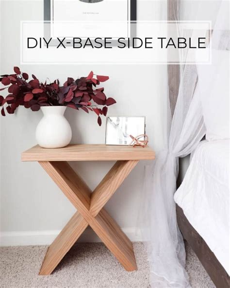 Side Table Base Plans