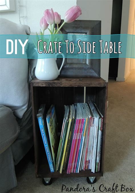 Side Table Crates