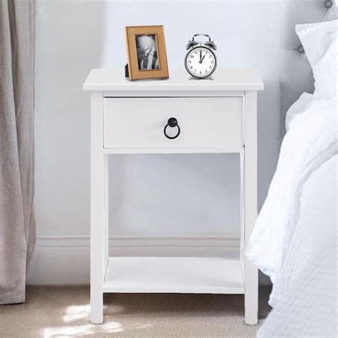 Side Table For Bedroom White