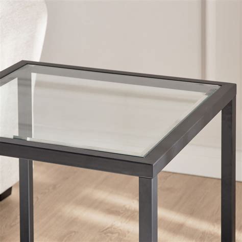 Side Table Glass Top