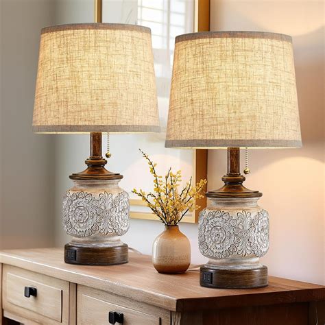 Side Table Lamp For Bedroom