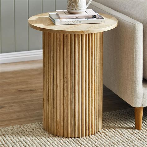 Side Table Oak Wood