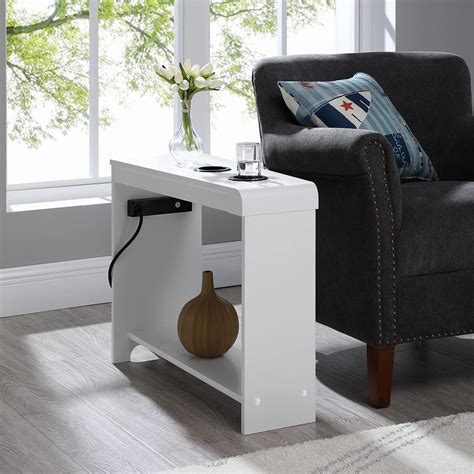 Side Table With Usb Plug