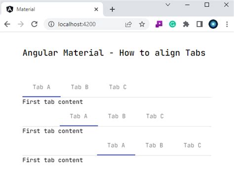 Side Tabs Angular