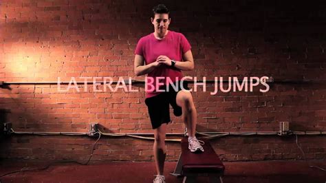 Side To Side Bench Jumps Alternative