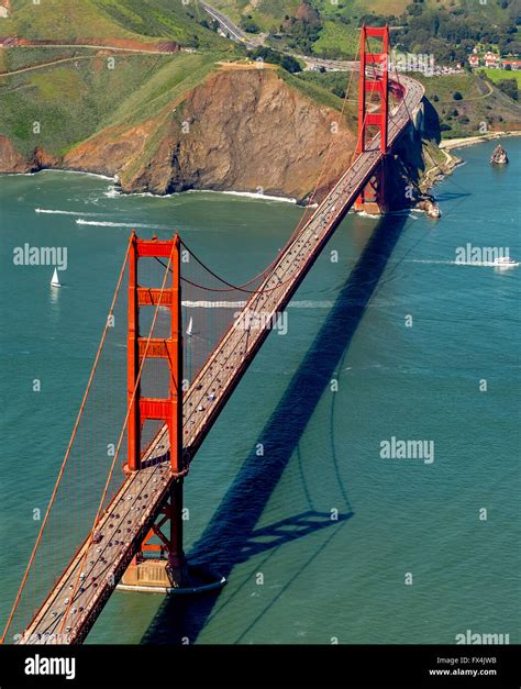 side view golden gate bridge design