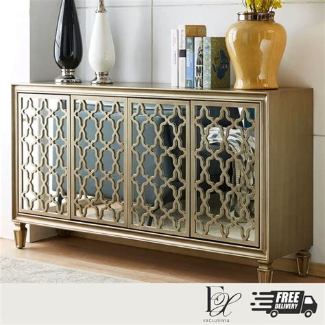 Sideboard Cabinet Mirrored