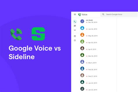 Google Voice vs Sideline App Review Hushed 2nd Phone Number