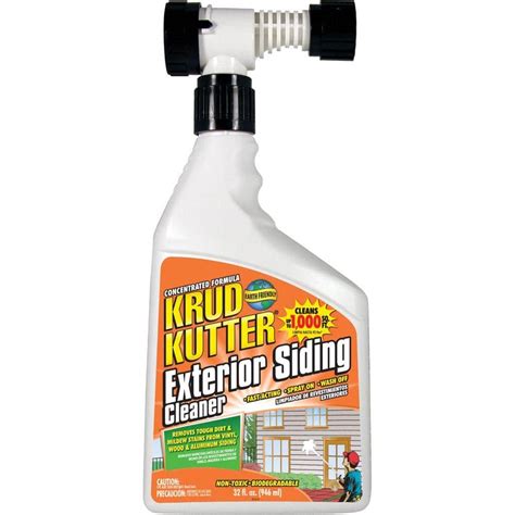 Siding Cleaning Products