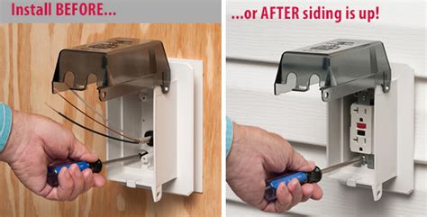 Siding Outlet Box Menards