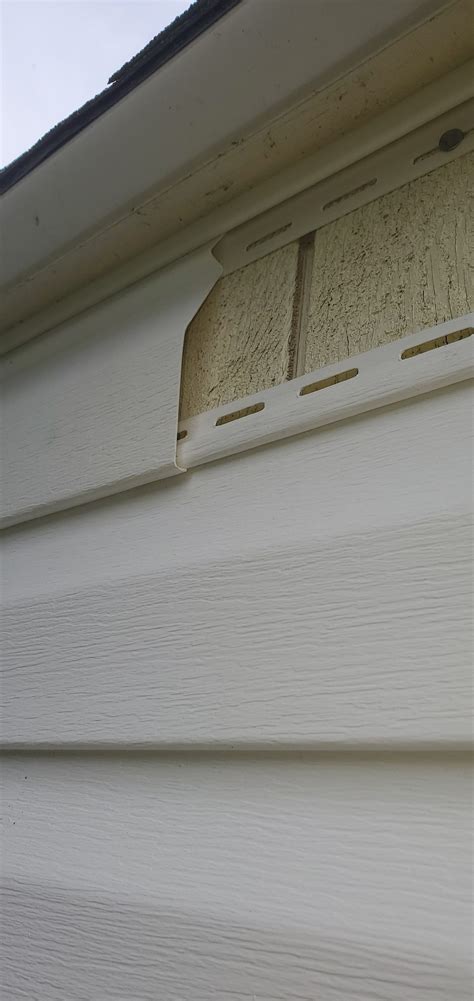Siding Under Trim