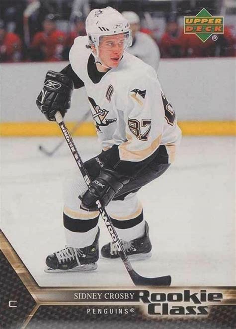 sidney crosby rookie class card