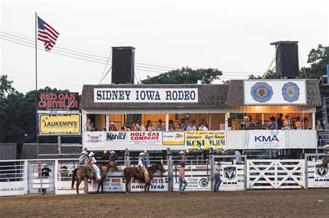 Sidney Iowa Rodeo