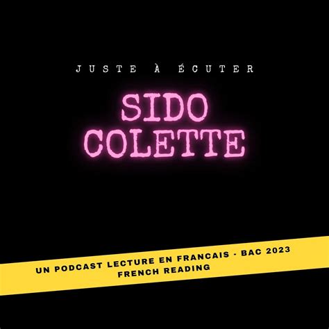 sido colette chapitre 1