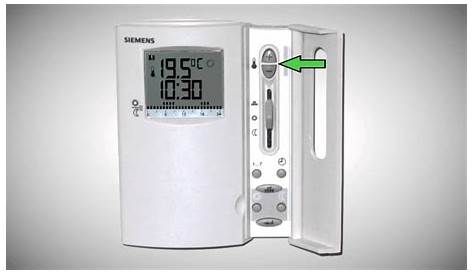 Siemens Chauffage Thermostat Mode Demploi Notice Rev12 Trouver Une Solution A Un Probleme