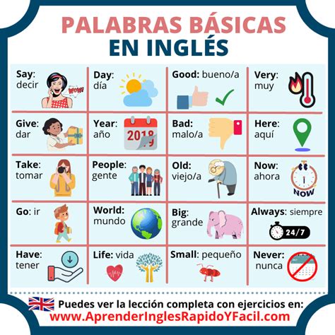 siete palabras in english