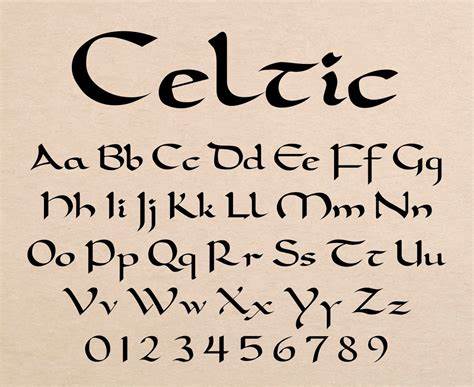 sifat-celtic-font