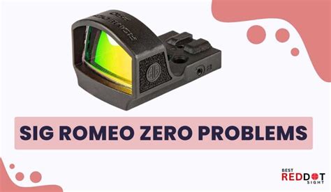 Sig Romeo Zero Problems